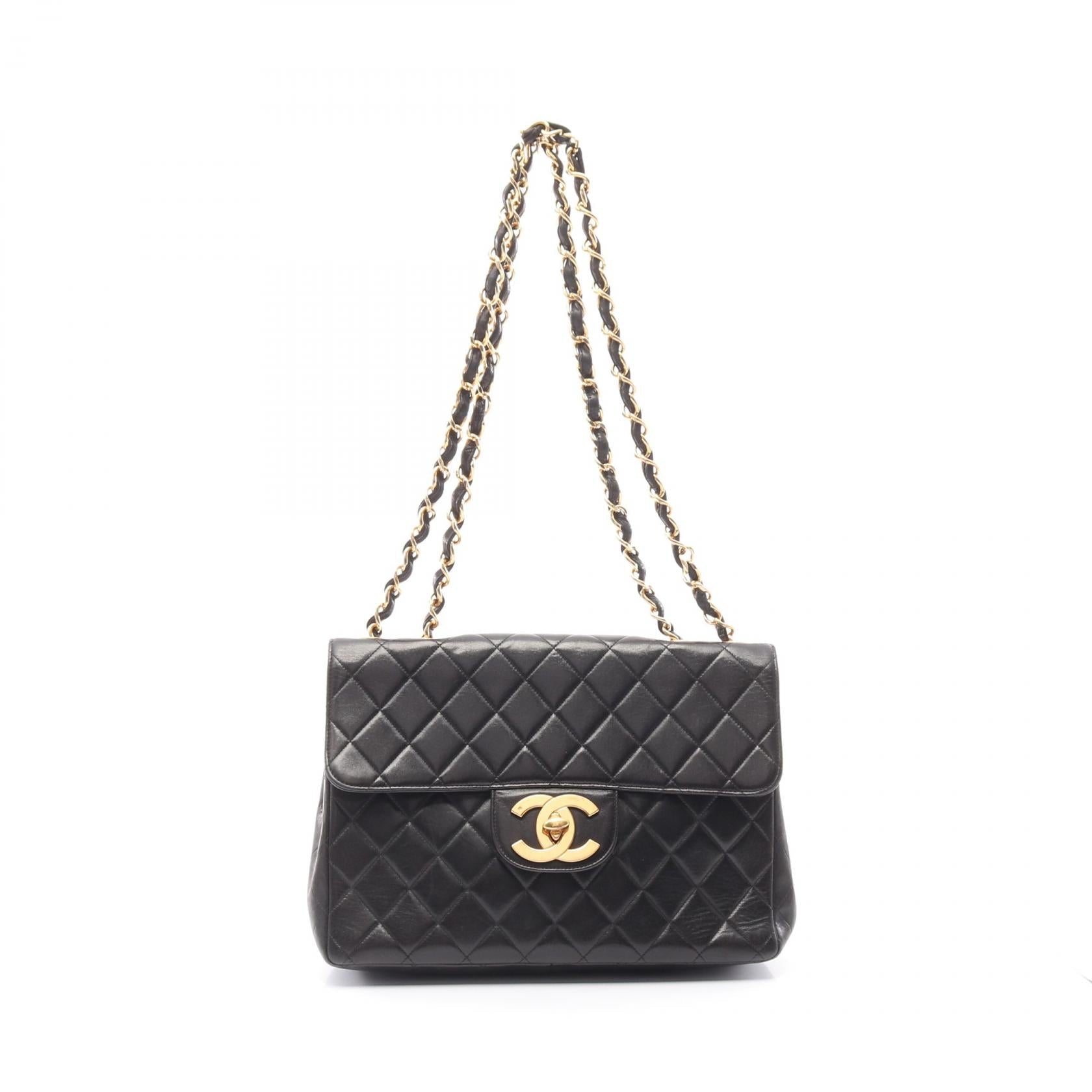 Chanel Deauville Matelasse Lambskin Shoulder Bag