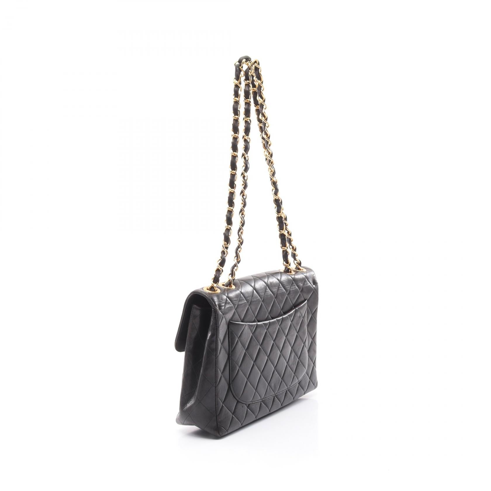 Chanel Deauville Matelasse Lambskin Shoulder Bag