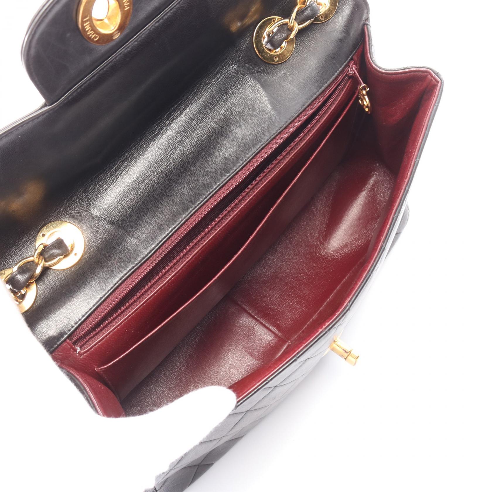 Chanel Deauville Matelasse Lambskin Shoulder Bag