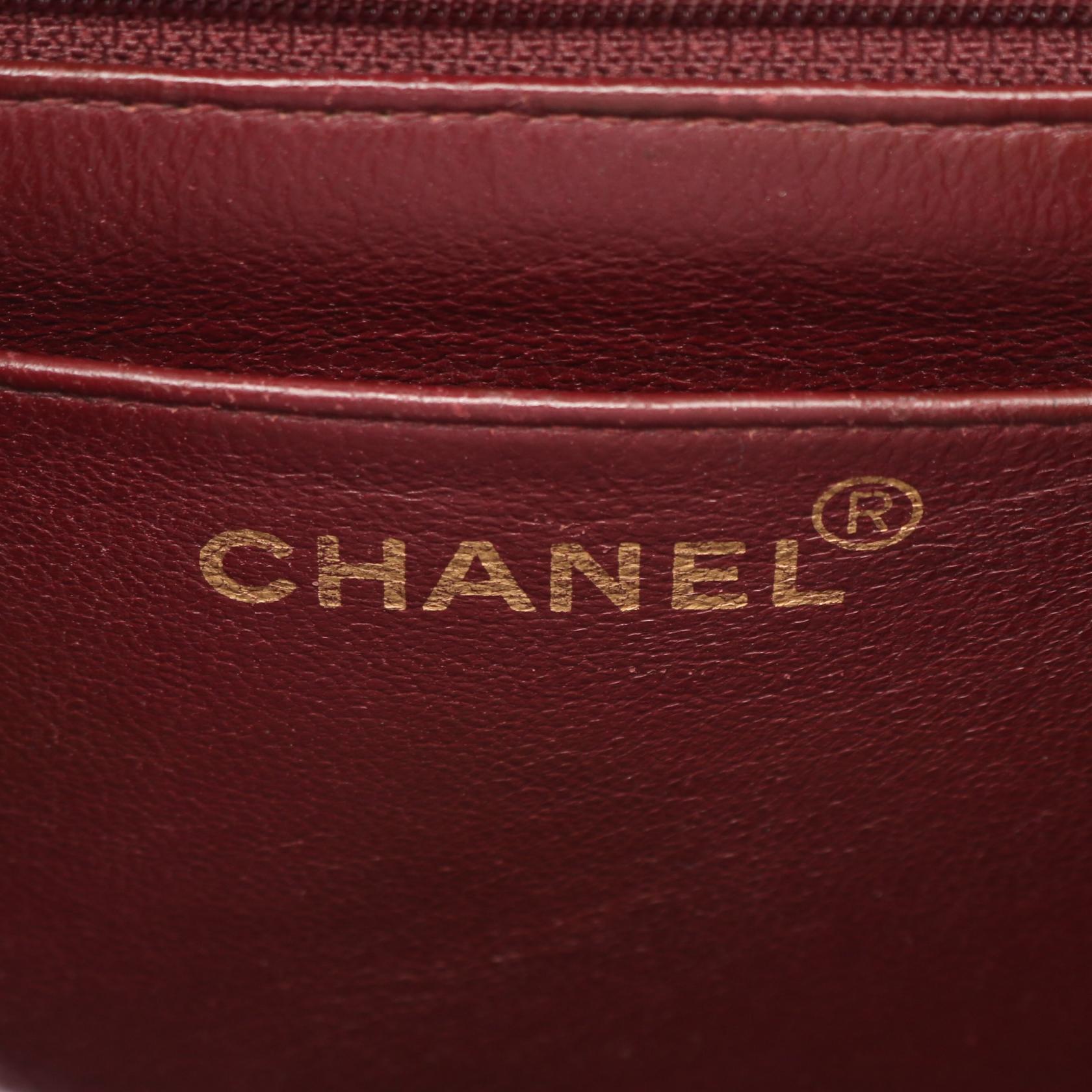 Chanel Deauville Matelasse Lambskin Shoulder Bag
