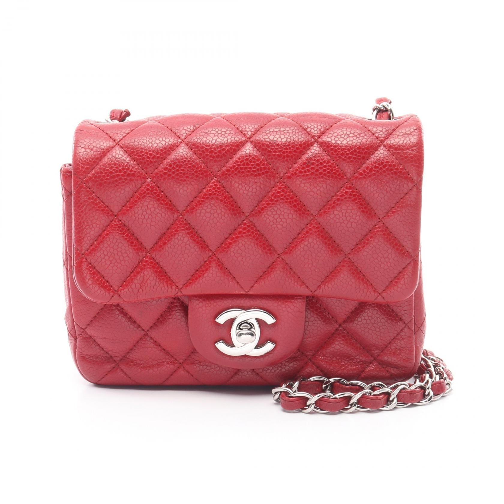 Chanel Mini Matelassé Grained Calfskin Shoulder Bag
