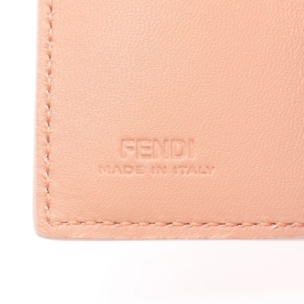 Fendi Baguette Leather Trifold Wallet