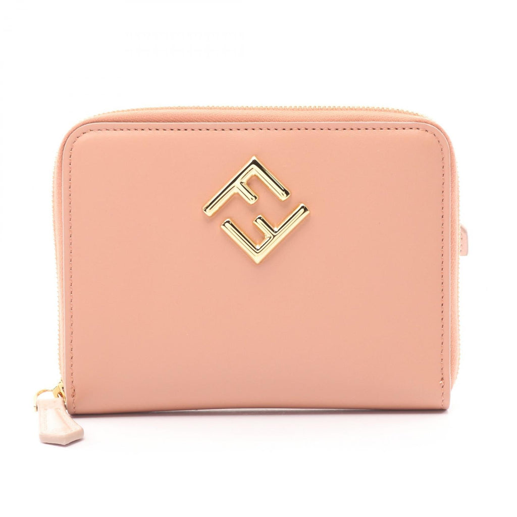Fendi FF Diamond Leather Wallet
