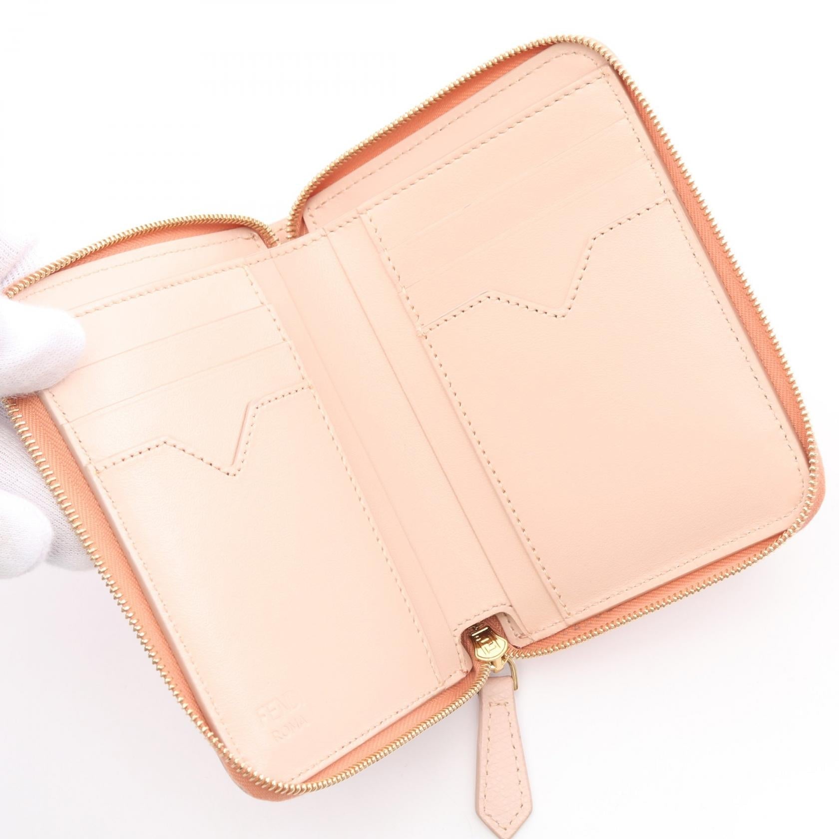 Fendi FF Diamond Leather Wallet