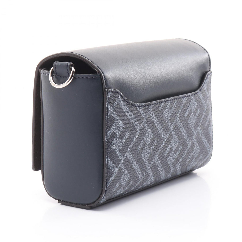 Fendi FF Squared Leather Shoulder Bag