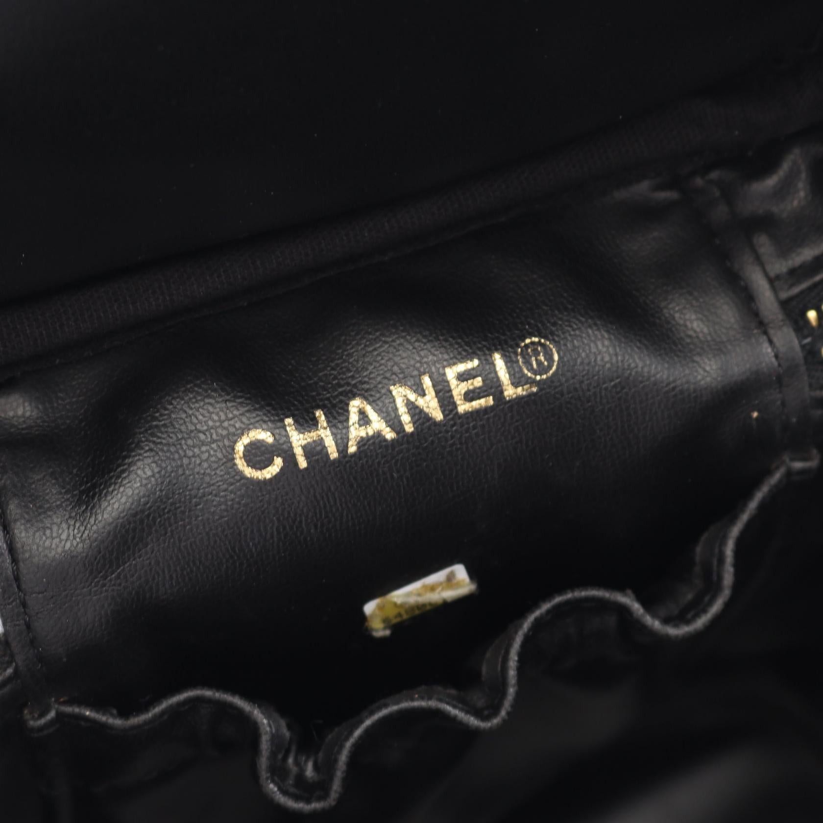 Chanel Coco Mark Caviar Skin Handbag