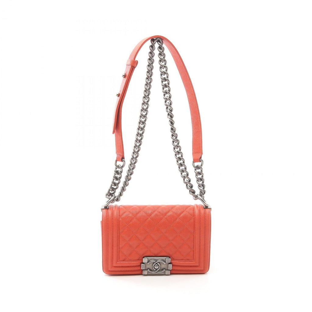 Chanel Boy Chanel Caviar Shoulder Bag