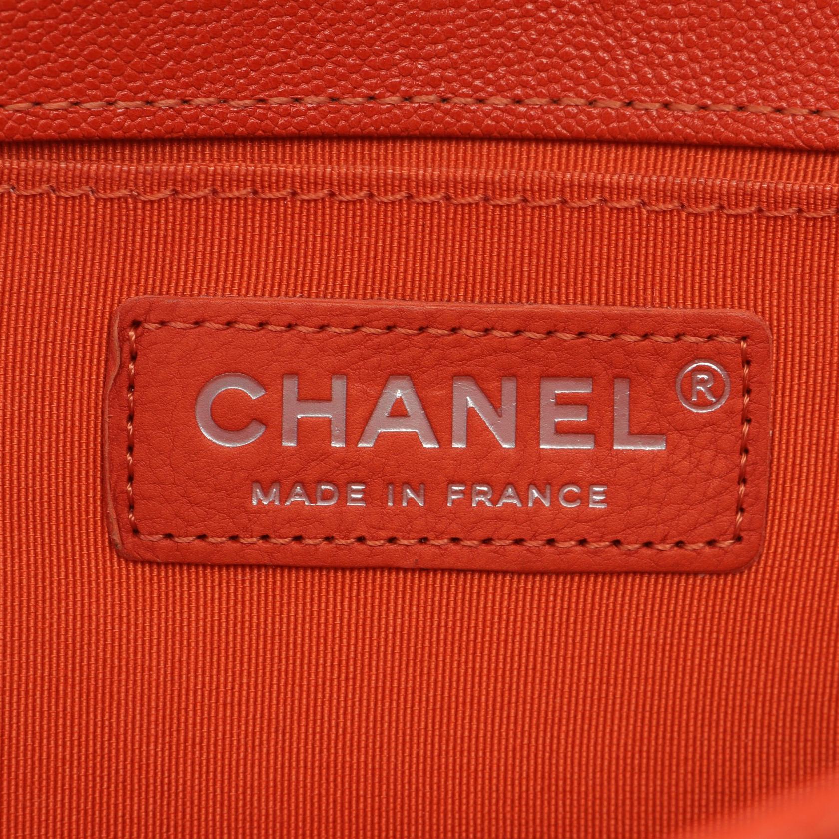 Chanel Boy Chanel Caviar Shoulder Bag