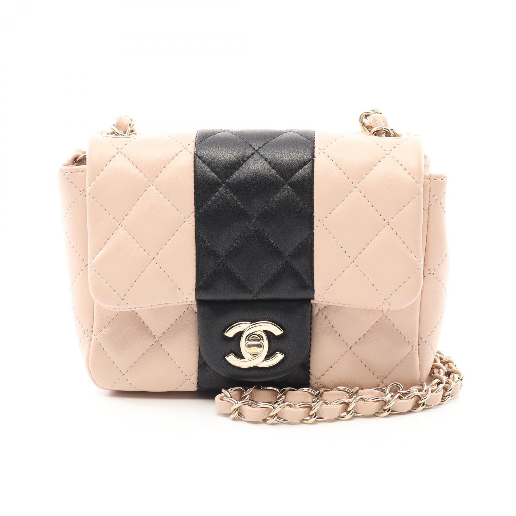 Chanel Mini Matelassé Lambskin Shoulder Bag