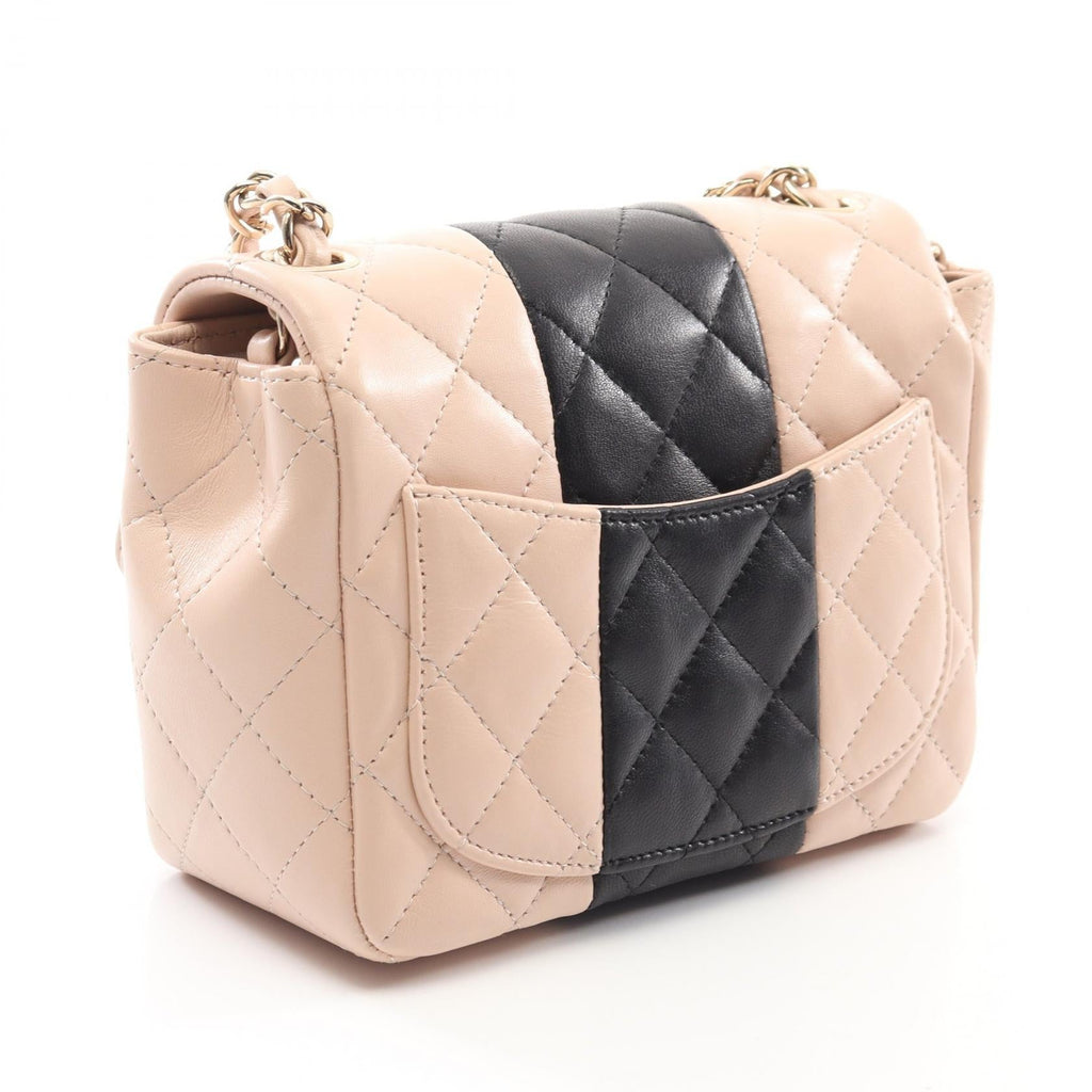 Chanel Mini Matelassé Lambskin Shoulder Bag