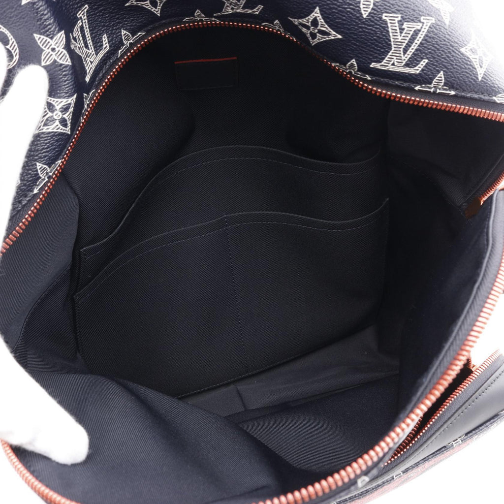 Louis Vuitton Apollo Monogram Ink Upside Down Coated Canvas Backpack