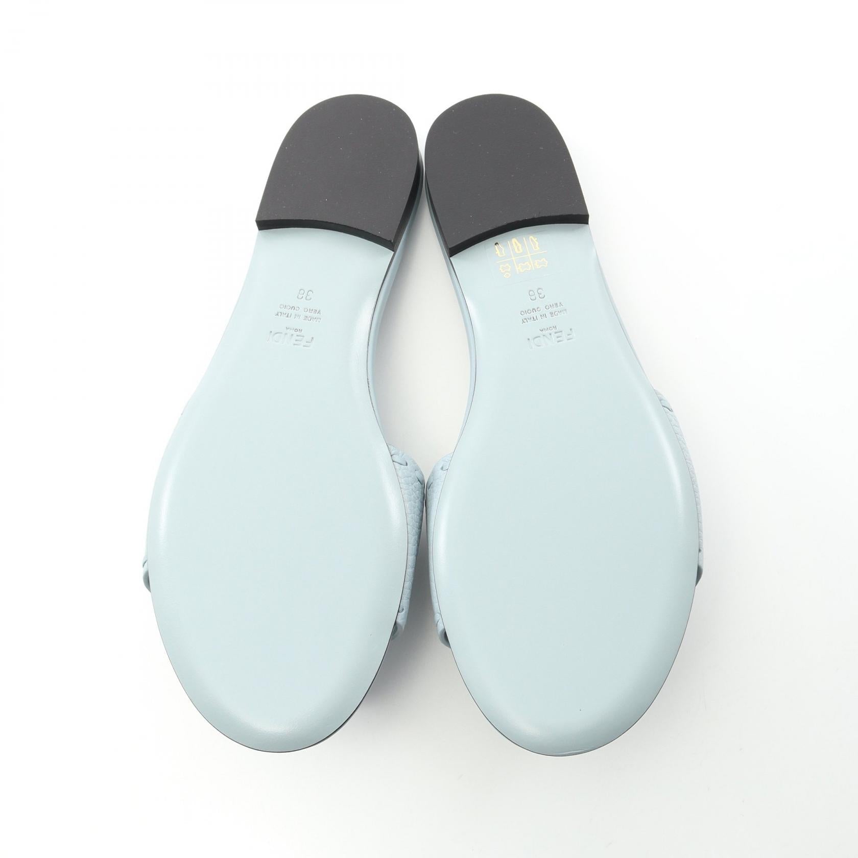 Fendi Leather Sandals