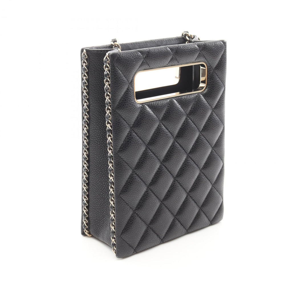 Chanel Matelassé Caviar Skin Evening Shoulder Bag