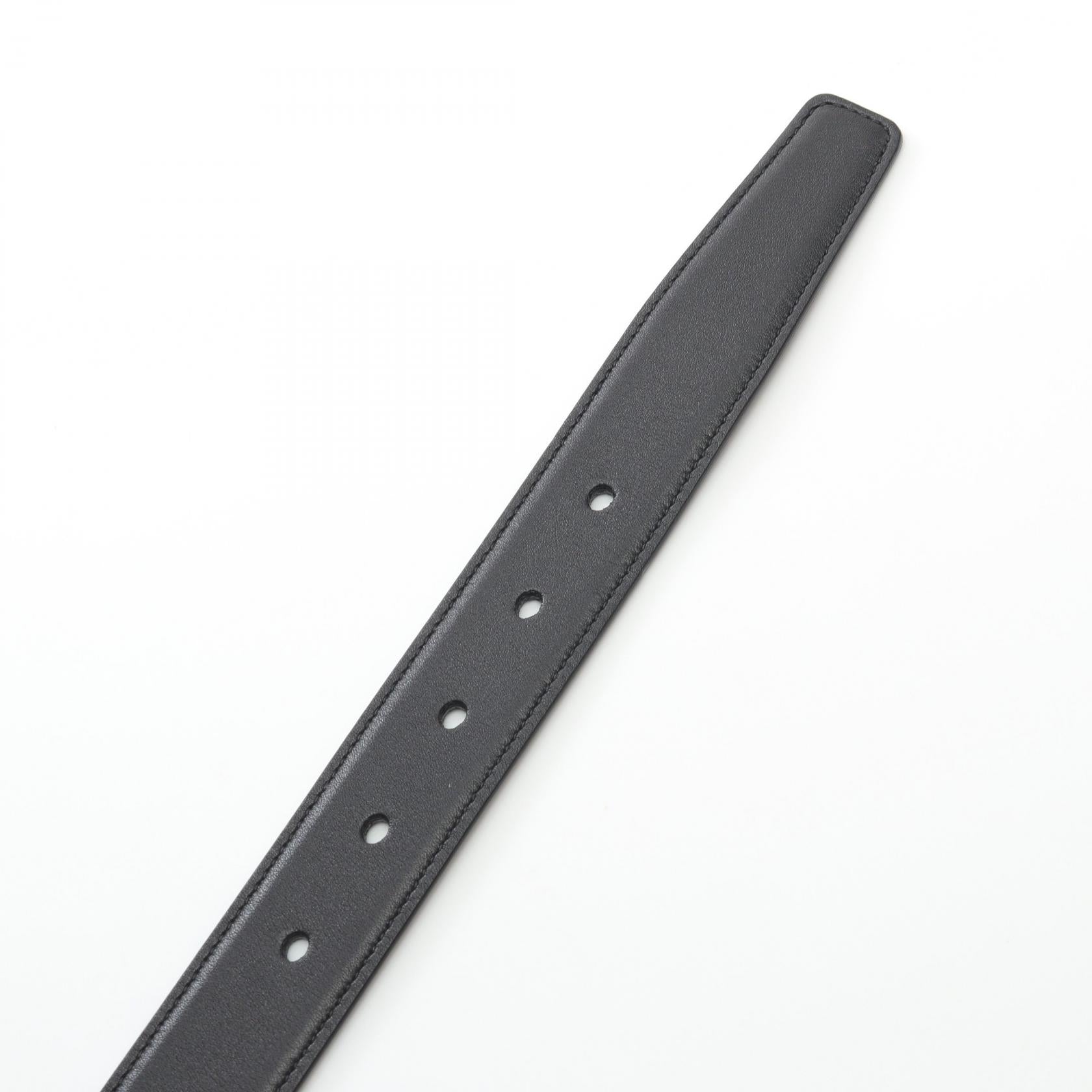Saint Laurent Cassandra Leather Belt