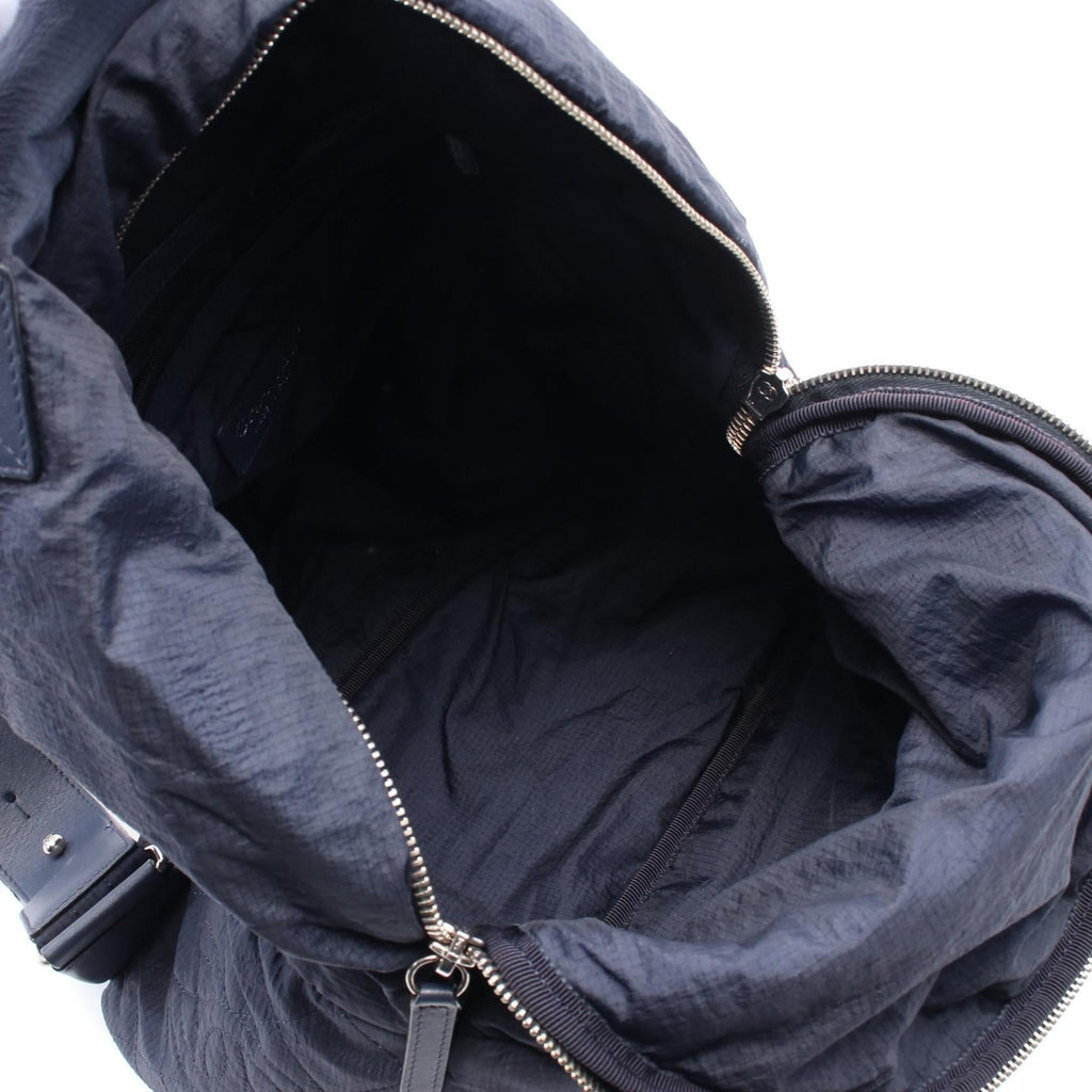 Chanel Matelasse Nylon Leather Backpack