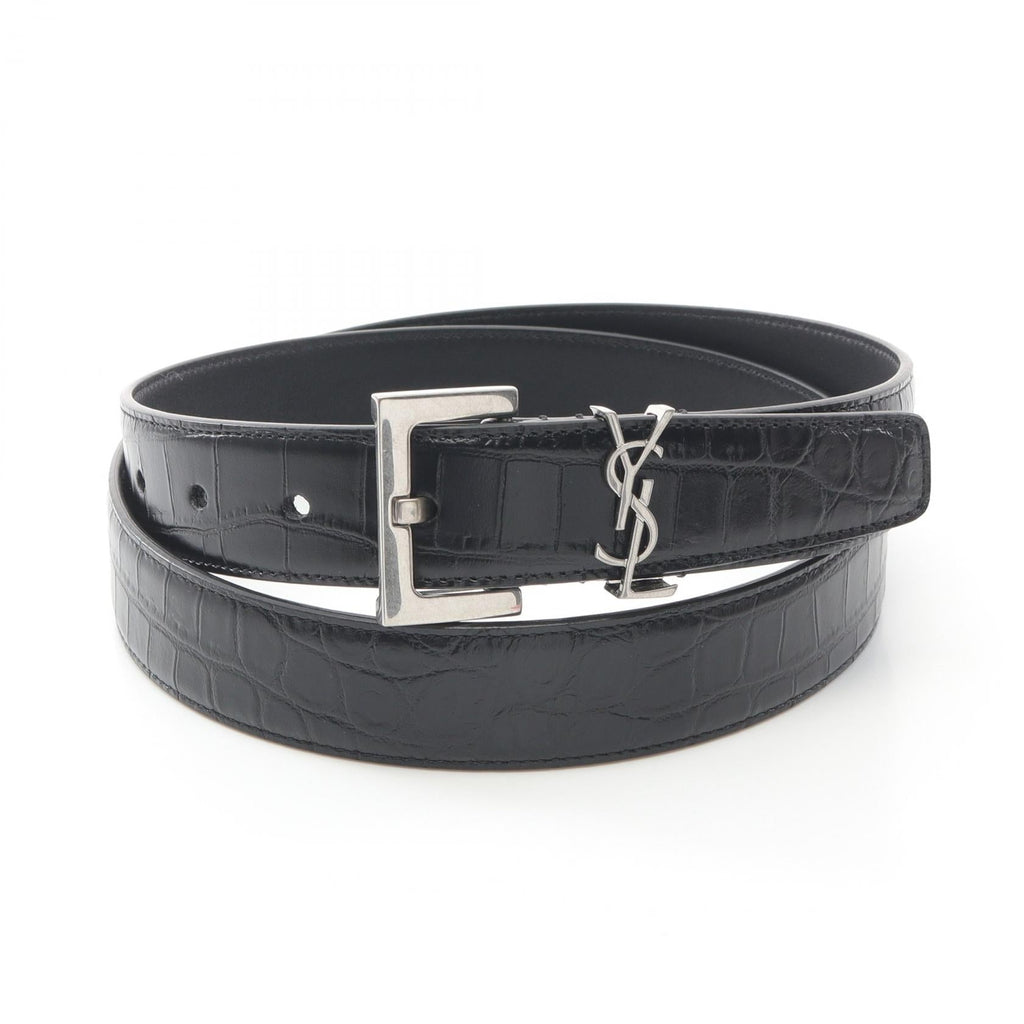Saint Laurent Cassandra Leather Belt