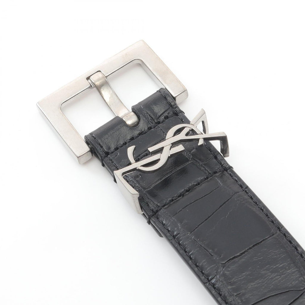Saint Laurent Cassandra Leather Belt
