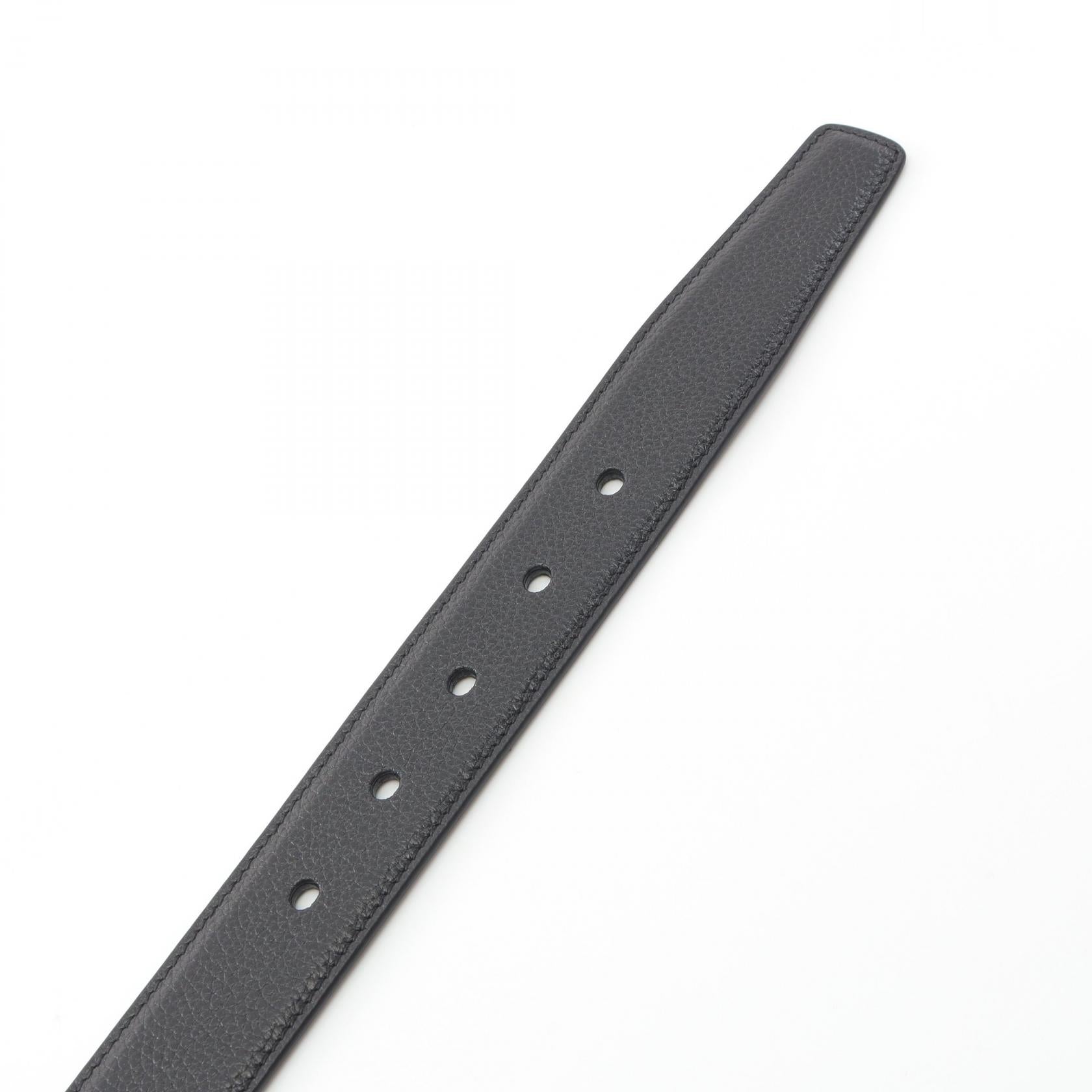 Saint Laurent Cassandra Leather Belt