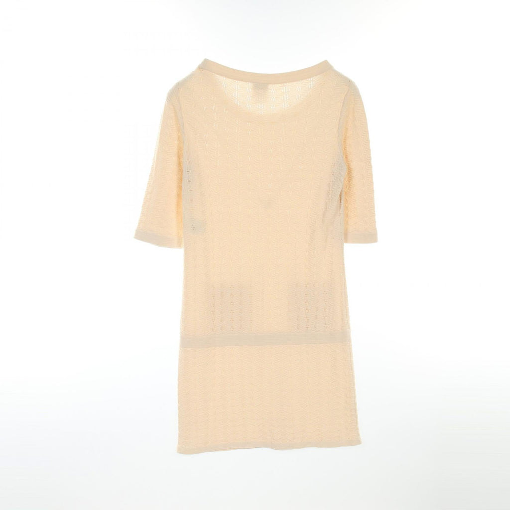 Chanel Coco Mark Button Cotton Dress