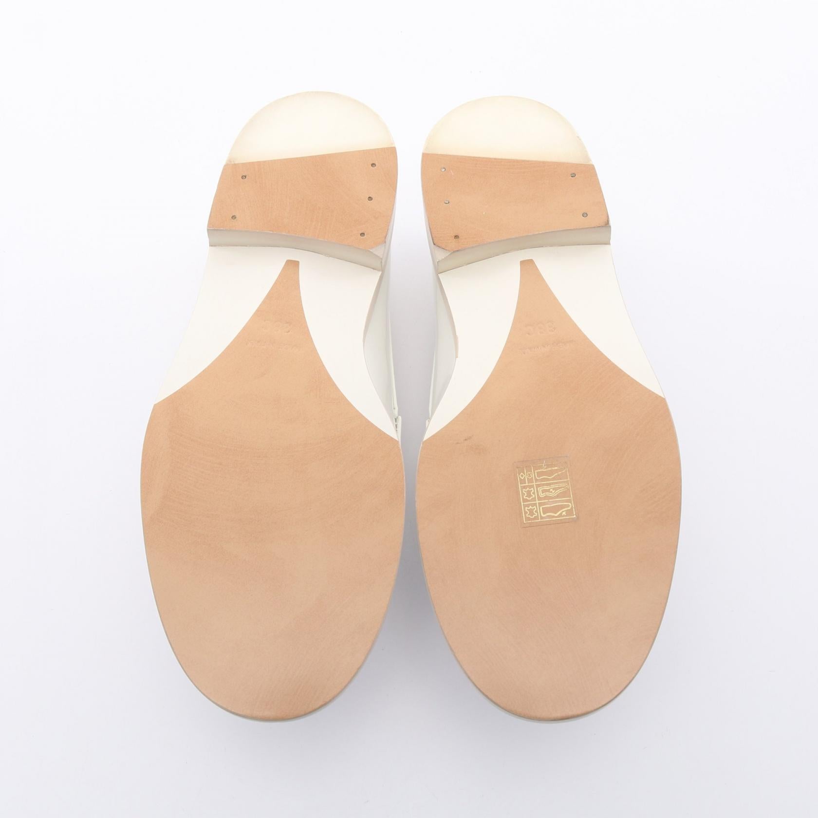 Chanel G37430 Leather Loafers
