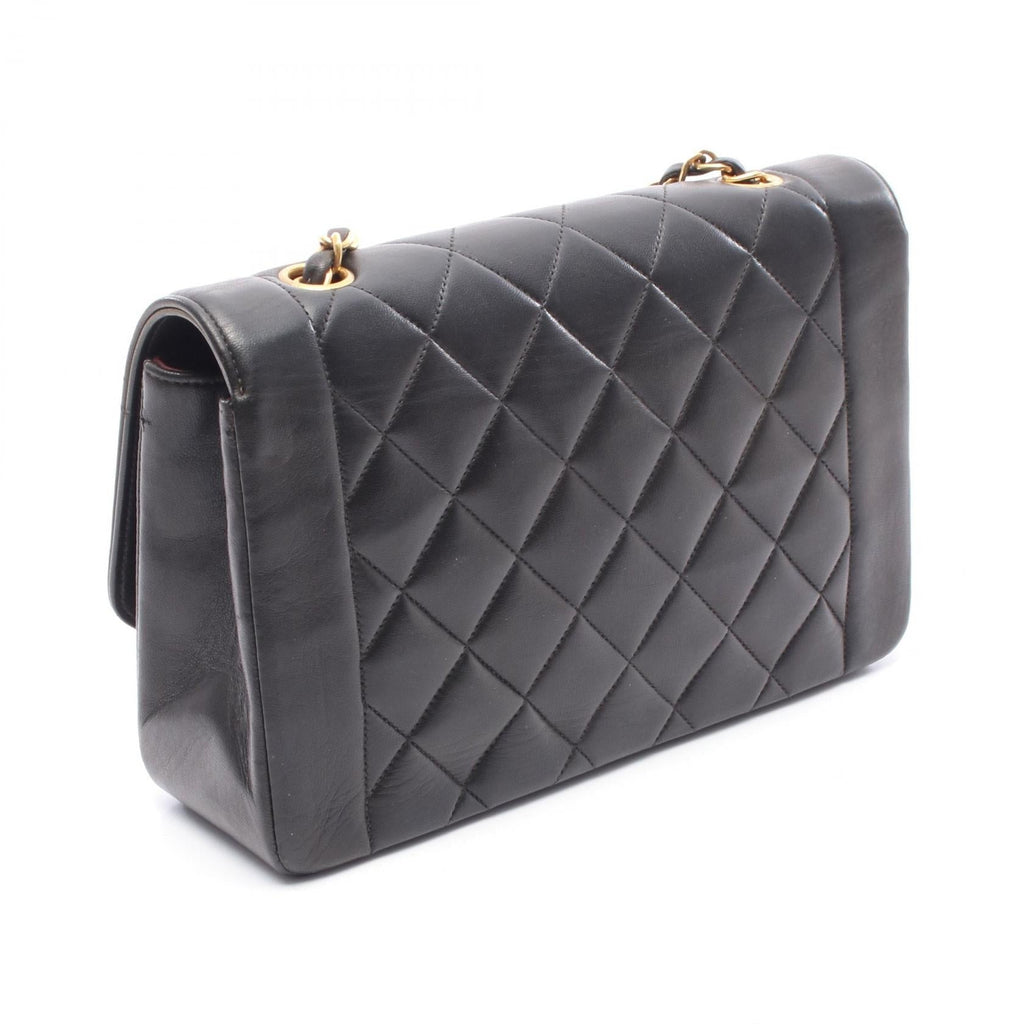 Chanel Matelasse Diana Flap Lambskin Shoulder Bag