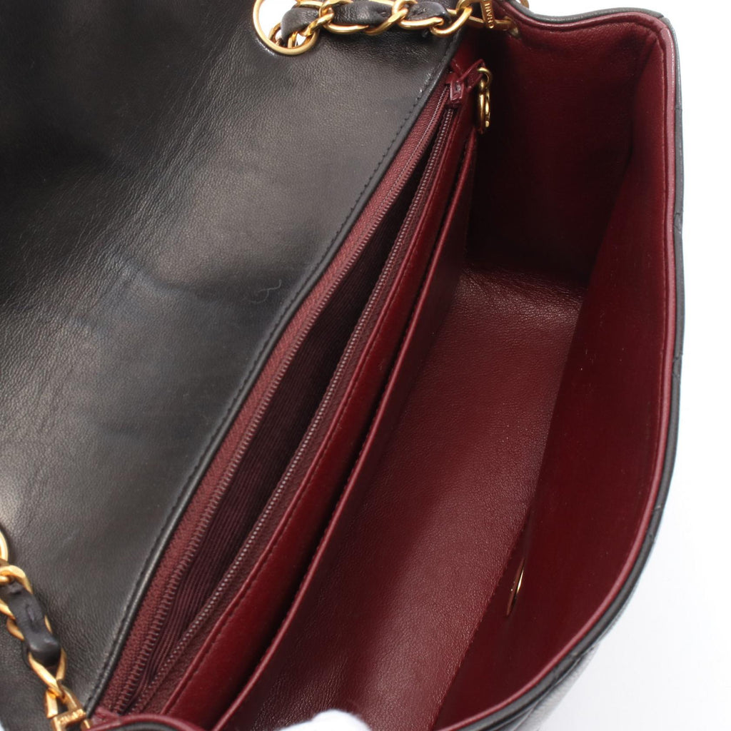 Chanel Matelasse Diana Flap Lambskin Shoulder Bag