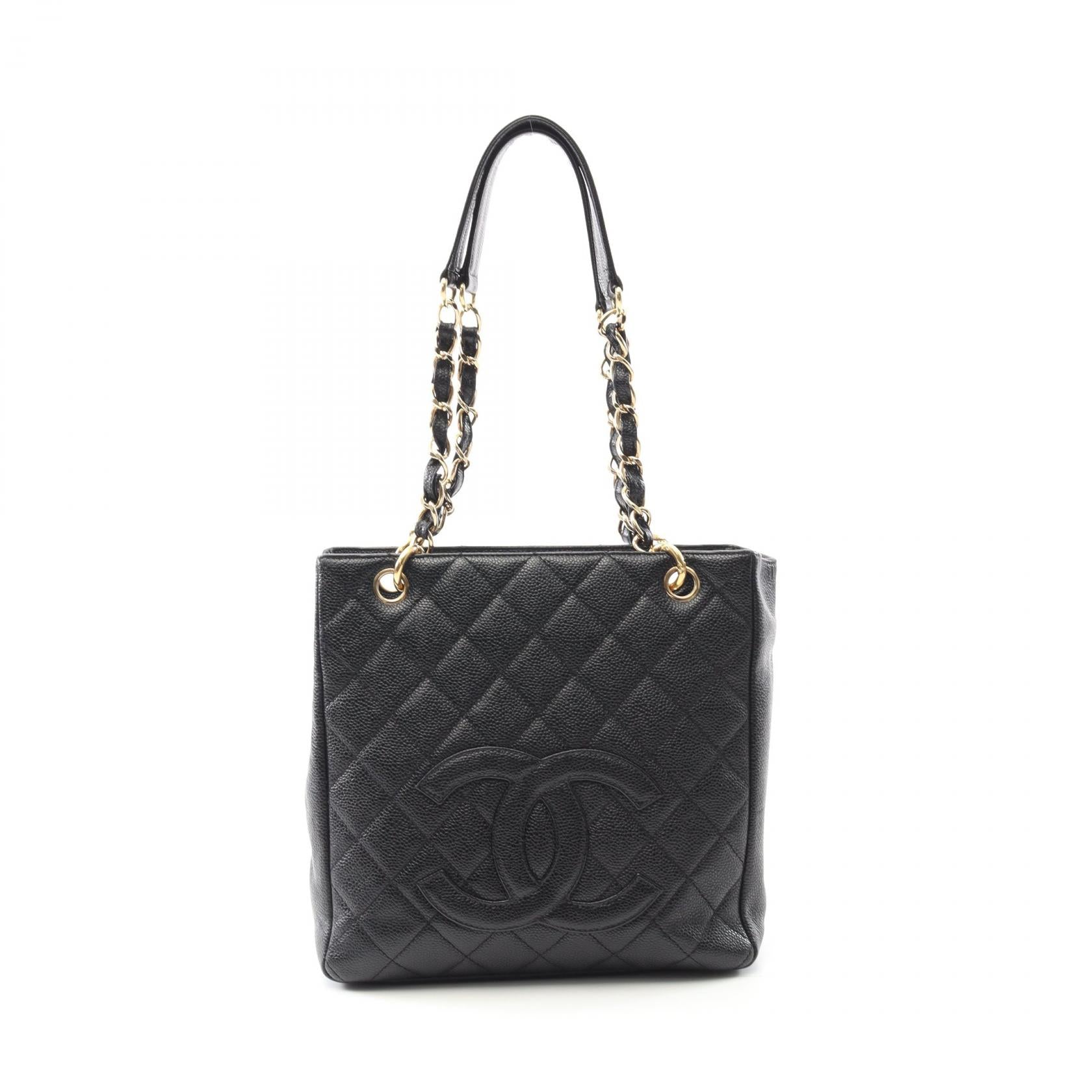 Chanel Matelasse PST Caviar Skin Tote Bag