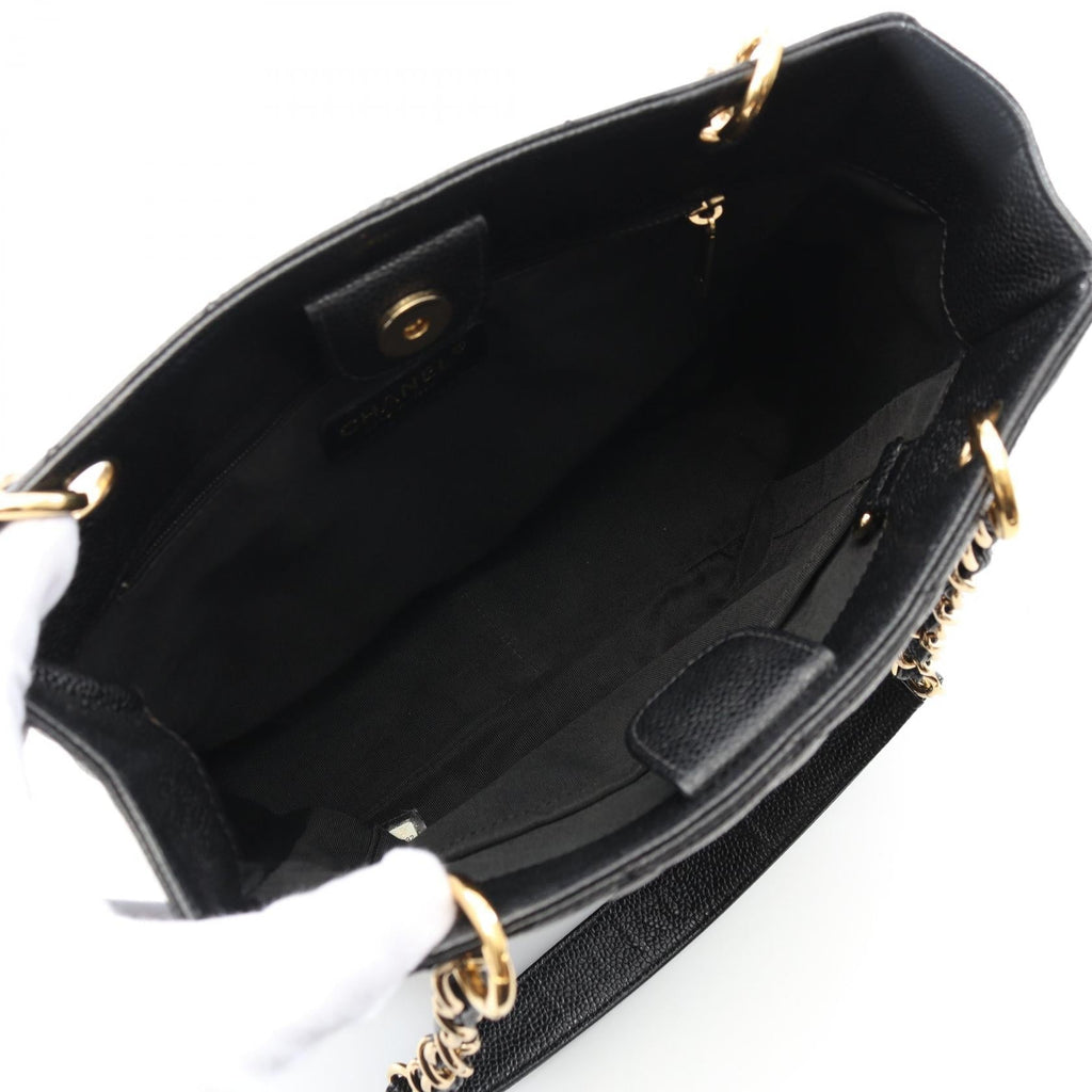 Chanel Matelasse PST Caviar Skin Tote Bag