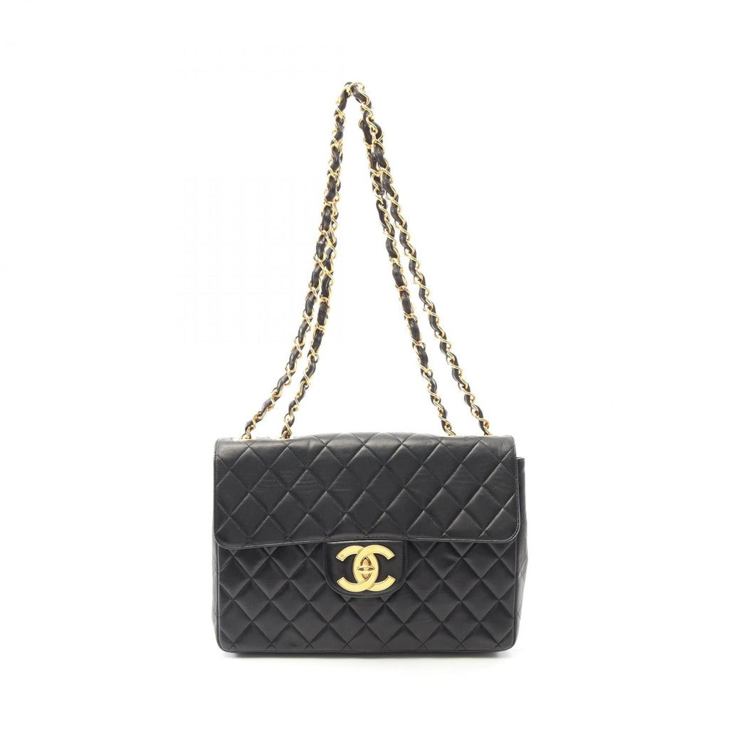 Chanel Deauville Matelasse Lambskin Shoulder Bag