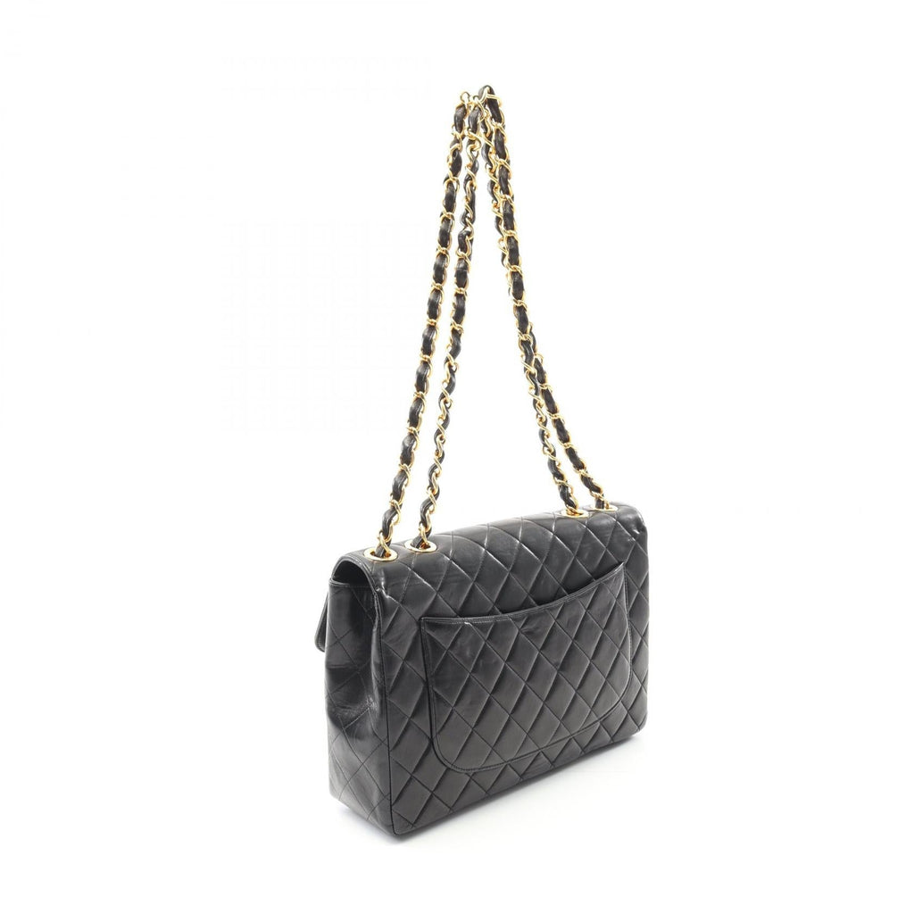 Chanel Deauville Matelasse Lambskin Shoulder Bag