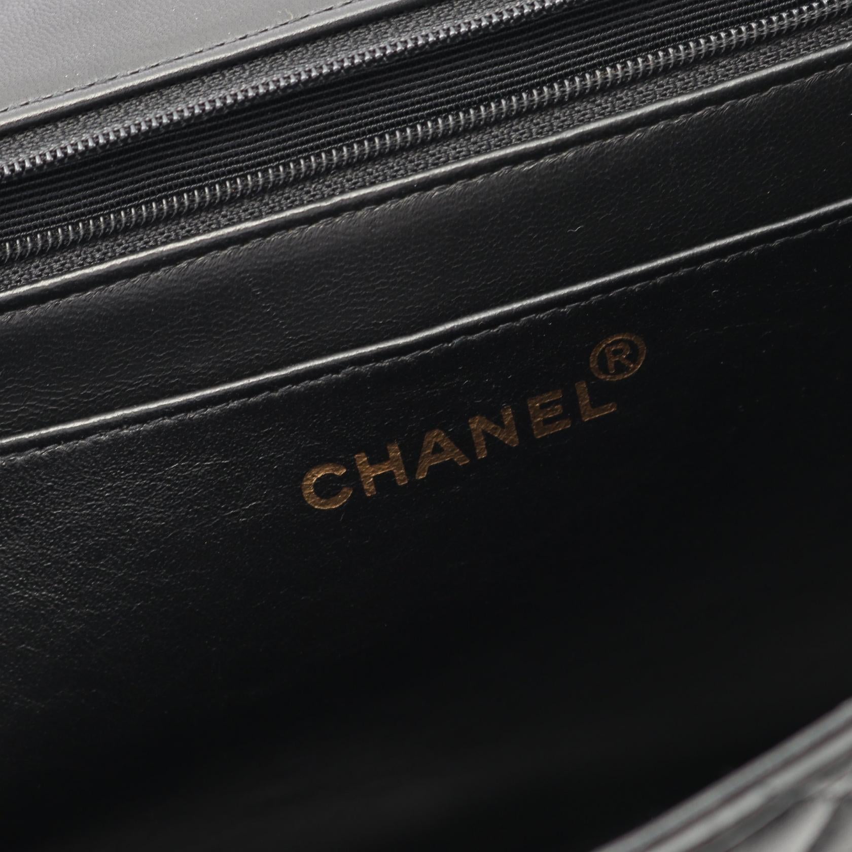 Chanel Deauville Matelasse Lambskin Shoulder Bag