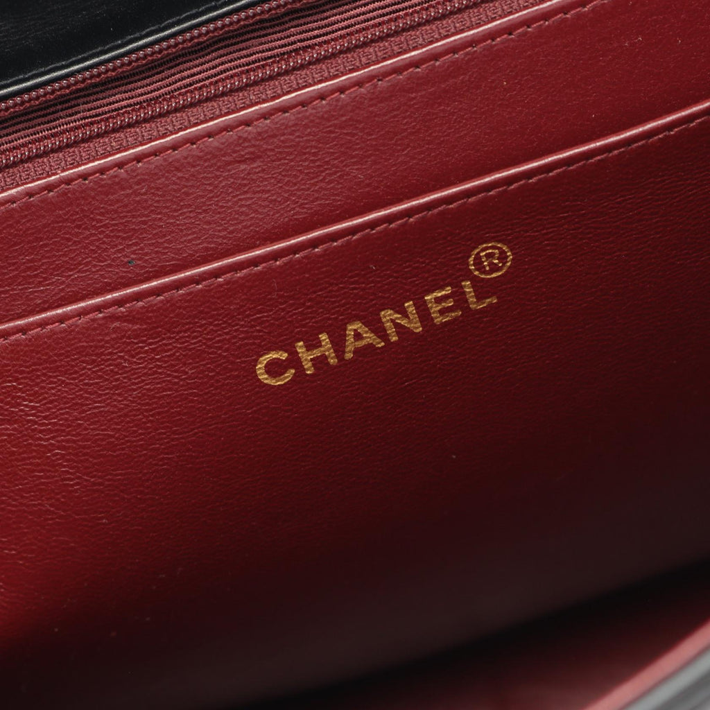 Chanel Deauville Lambskin Shoulder Bag