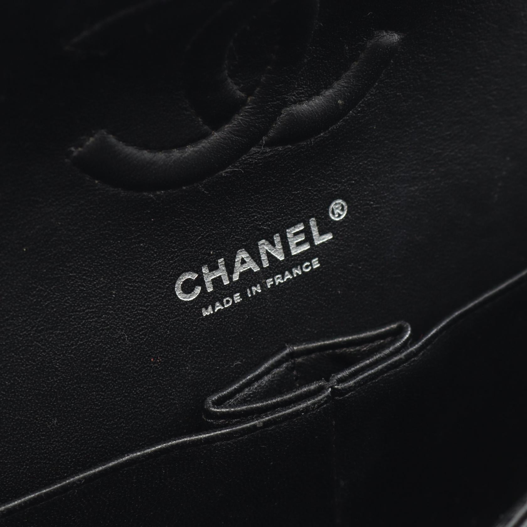 Chanel Chevron V Stitch Caviar Shoulder Bag