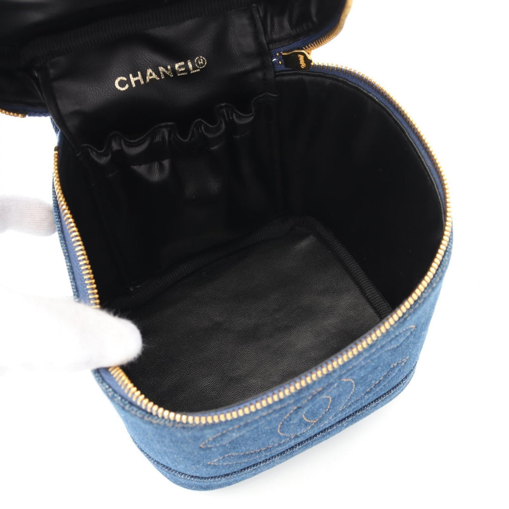 Chanel Coco Mark Denim Handbag