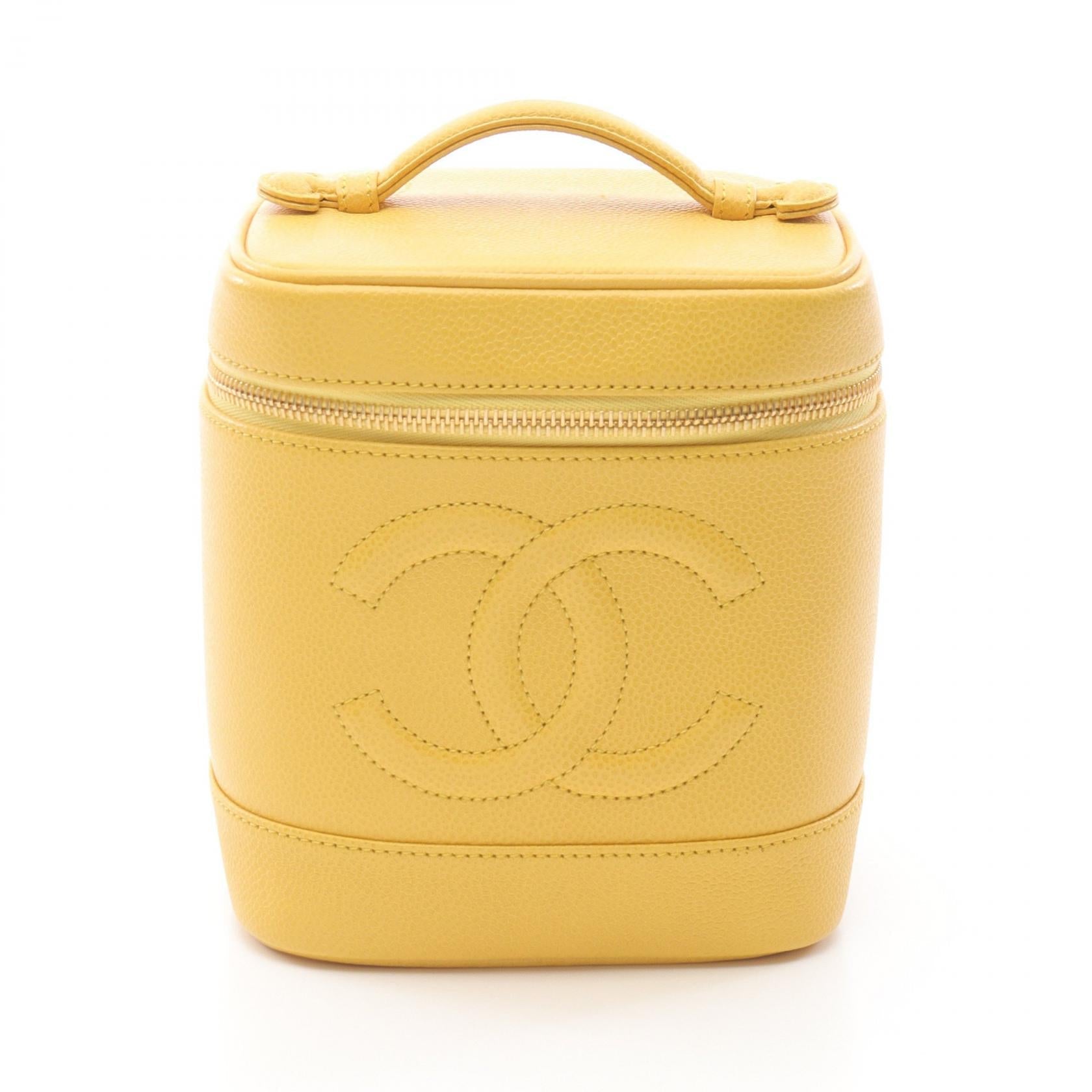 Chanel Coco Mark Caviar Skin Handbag
