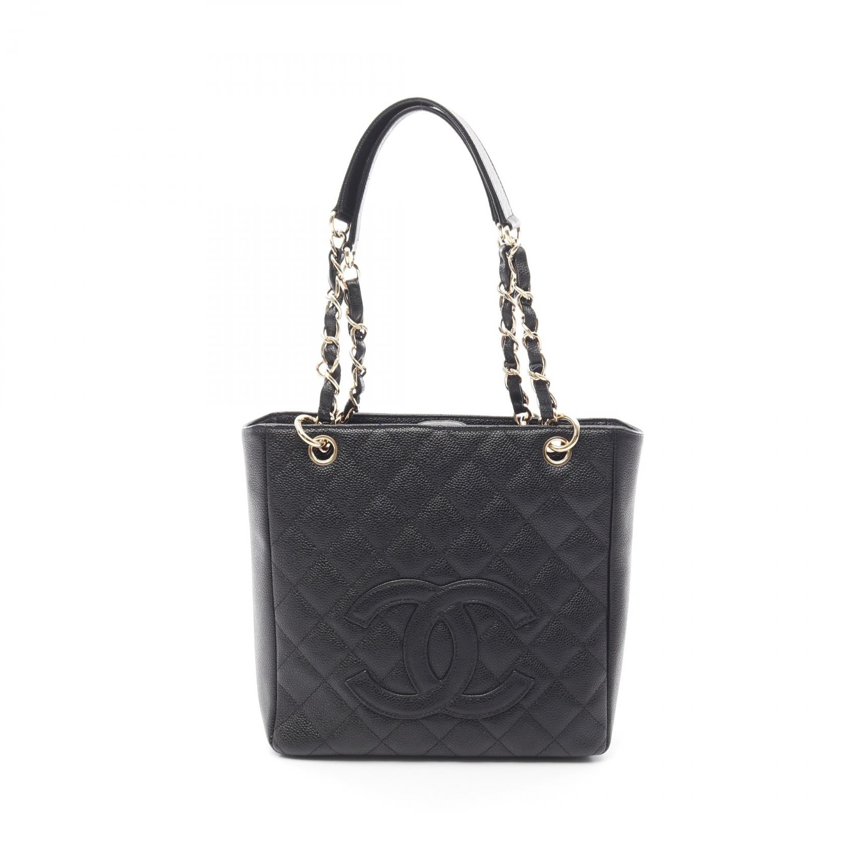 Chanel Matelasse PST Caviar Skin Tote Bag