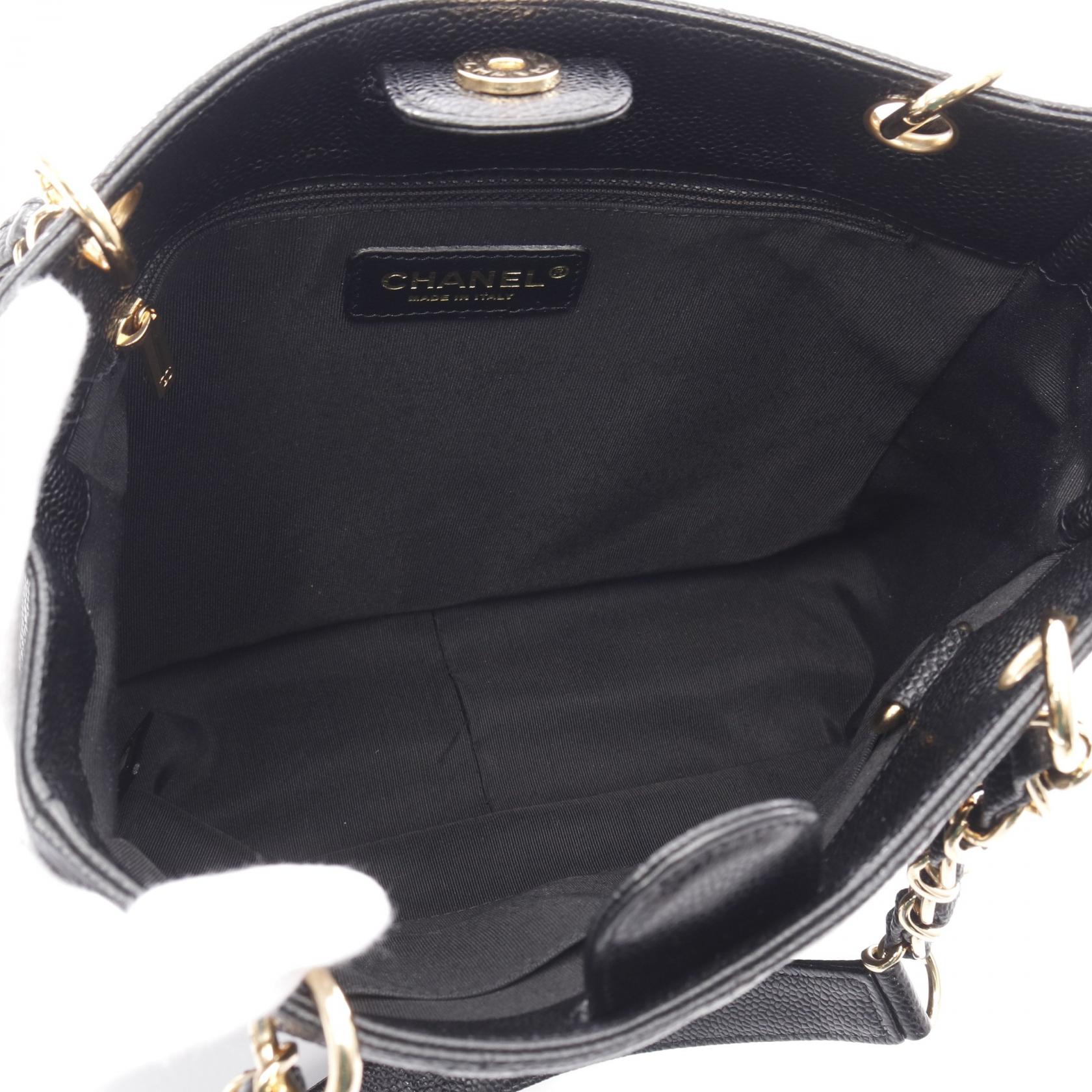 Chanel Matelasse PST Caviar Skin Tote Bag