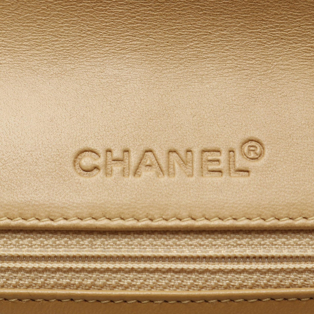 Chanel Choco Bar Wild Stitch Lambskin Shoulder Bag