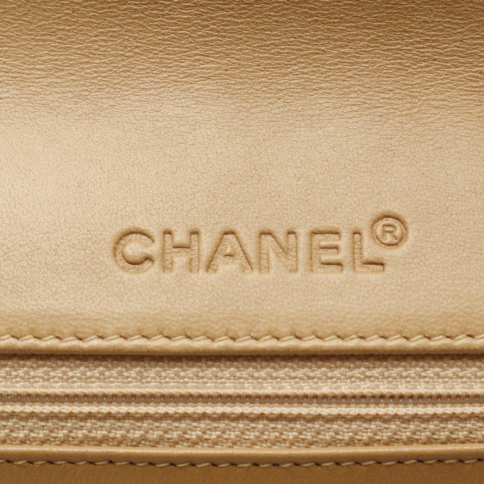 Chanel Choco Bar Wild Stitch Lambskin Shoulder Bag