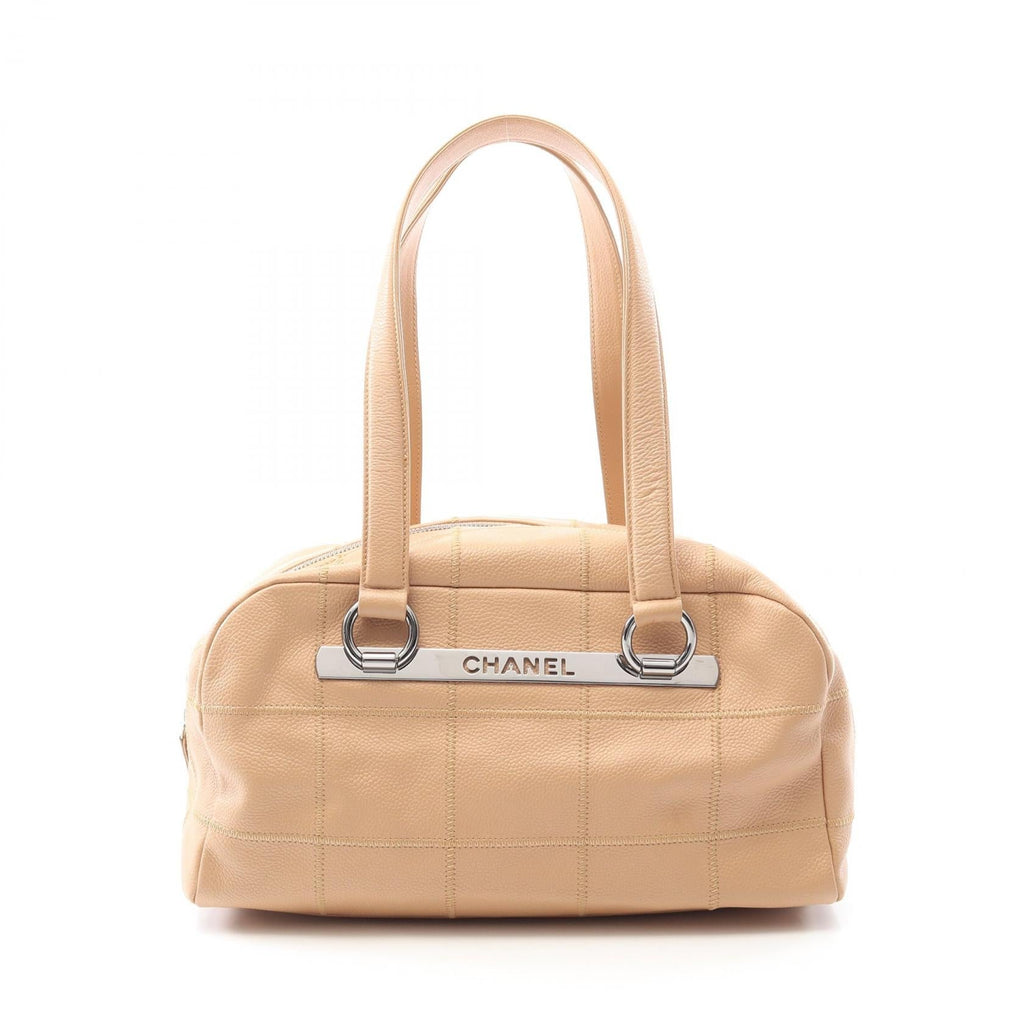 Chanel Choco Bar Calf Shoulder Bag