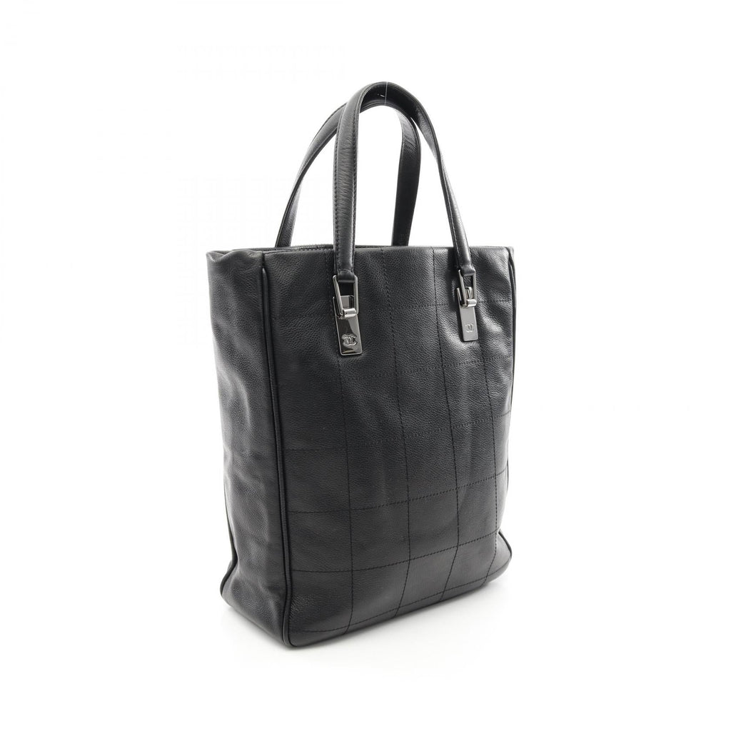 Chanel Choco Bar Caviar Skin Tote Bag
