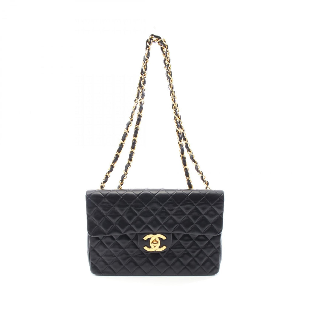 Chanel Deauville Matelasse Lambskin Shoulder Bag