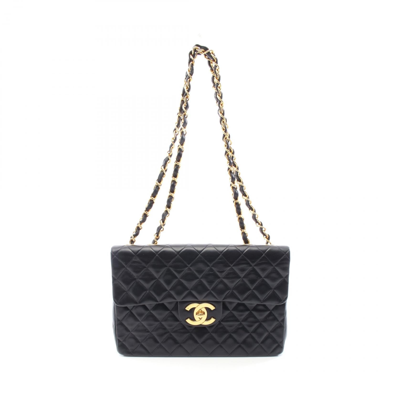 Chanel Deauville Matelasse Lambskin Shoulder Bag