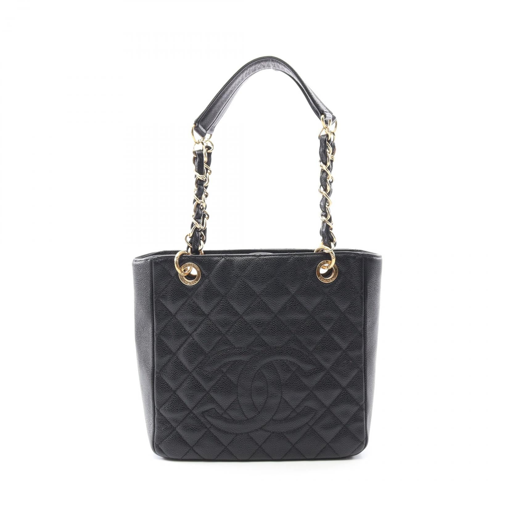 Chanel Matelasse PST Caviar Skin Tote Bag