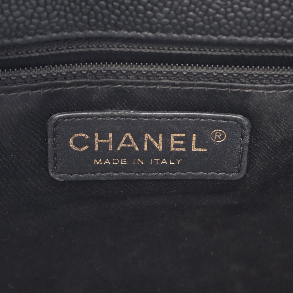 Chanel Matelasse PST Caviar Skin Tote Bag