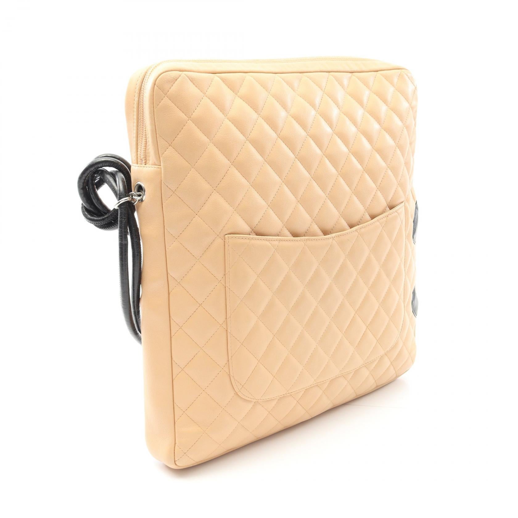 Chanel Cambon Line Leather Shoulder Bag