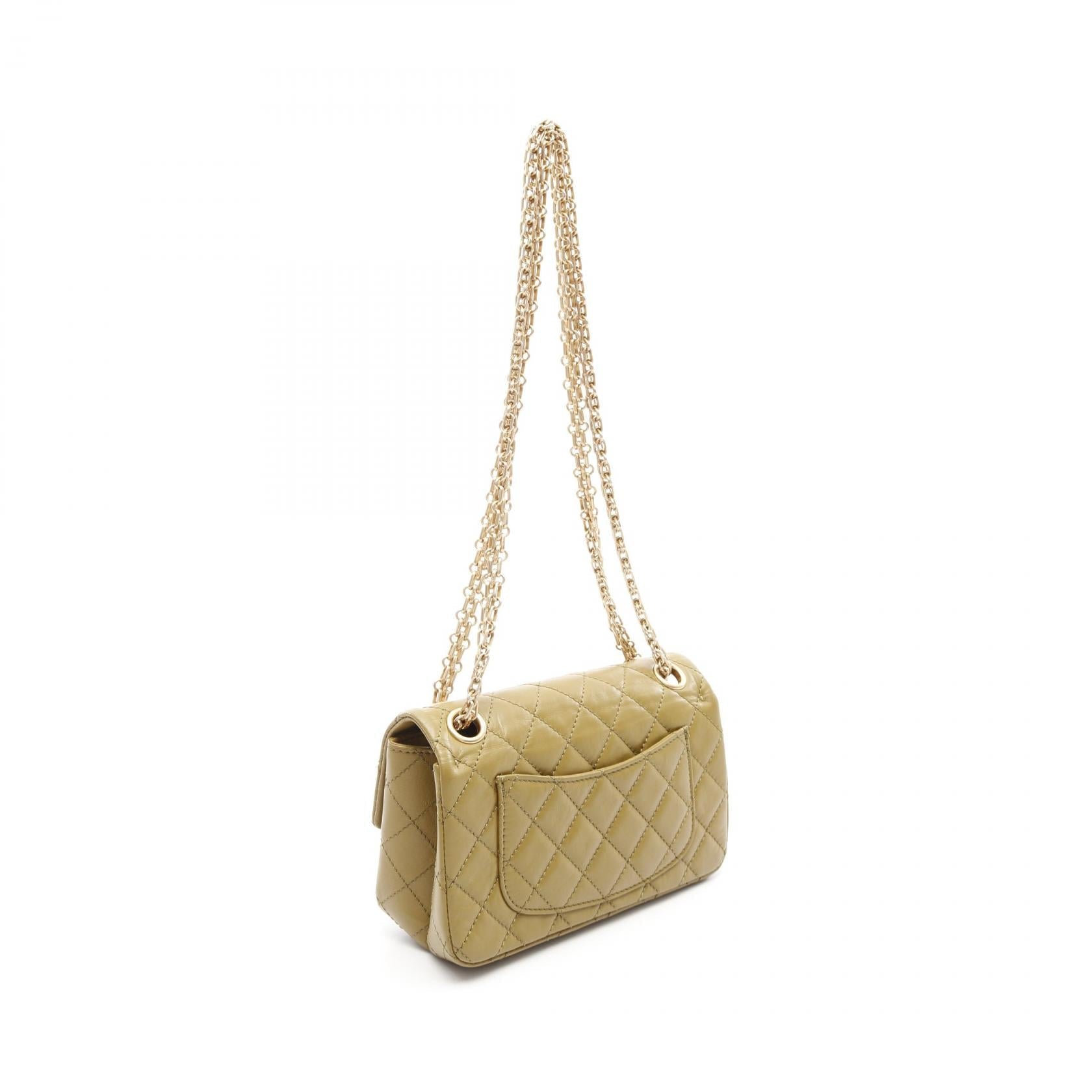 Chanel 2.55 Matelassé Mademoiselle Chain Calf Shoulder Bag