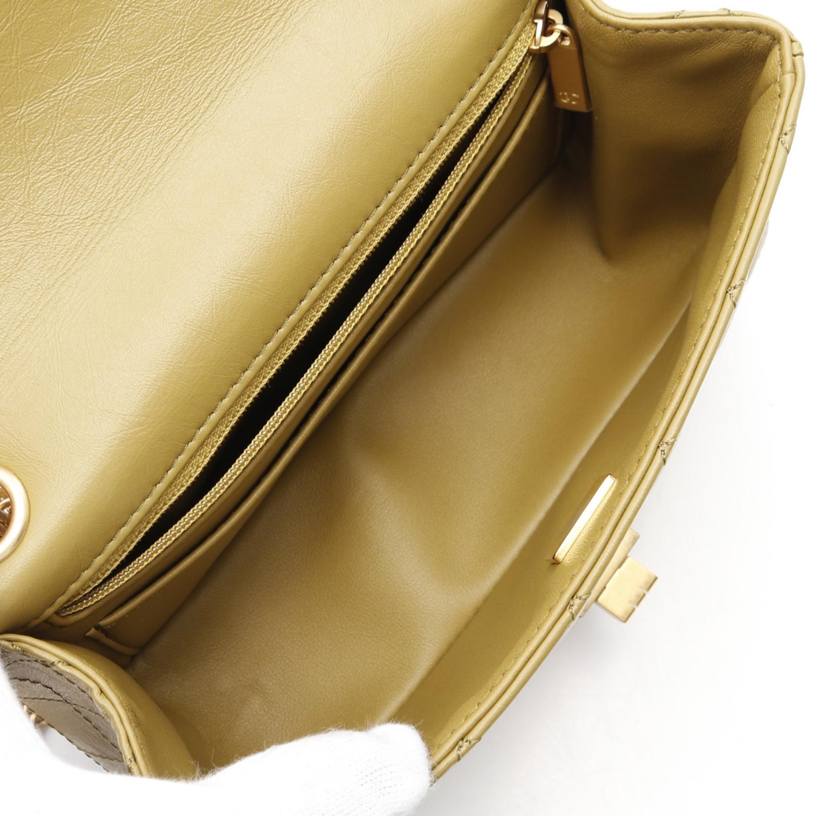 Chanel 2.55 Matelassé Mademoiselle Chain Calf Shoulder Bag