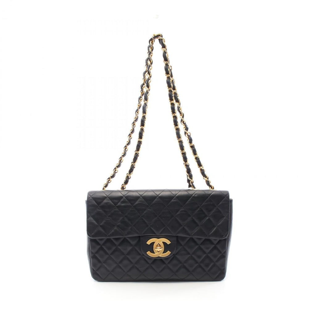 Chanel Deauville Matelassé Lambskin Shoulder Bag