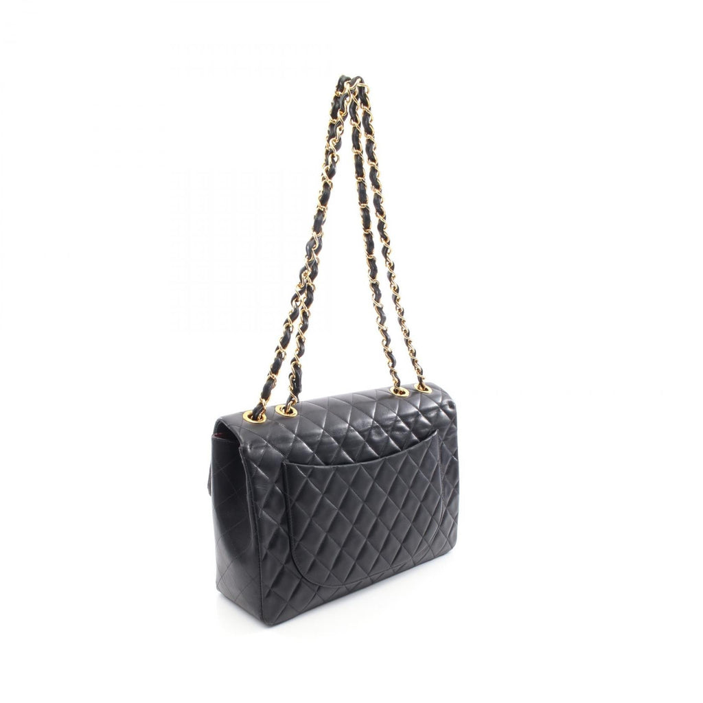 Chanel Deauville Matelassé Lambskin Shoulder Bag